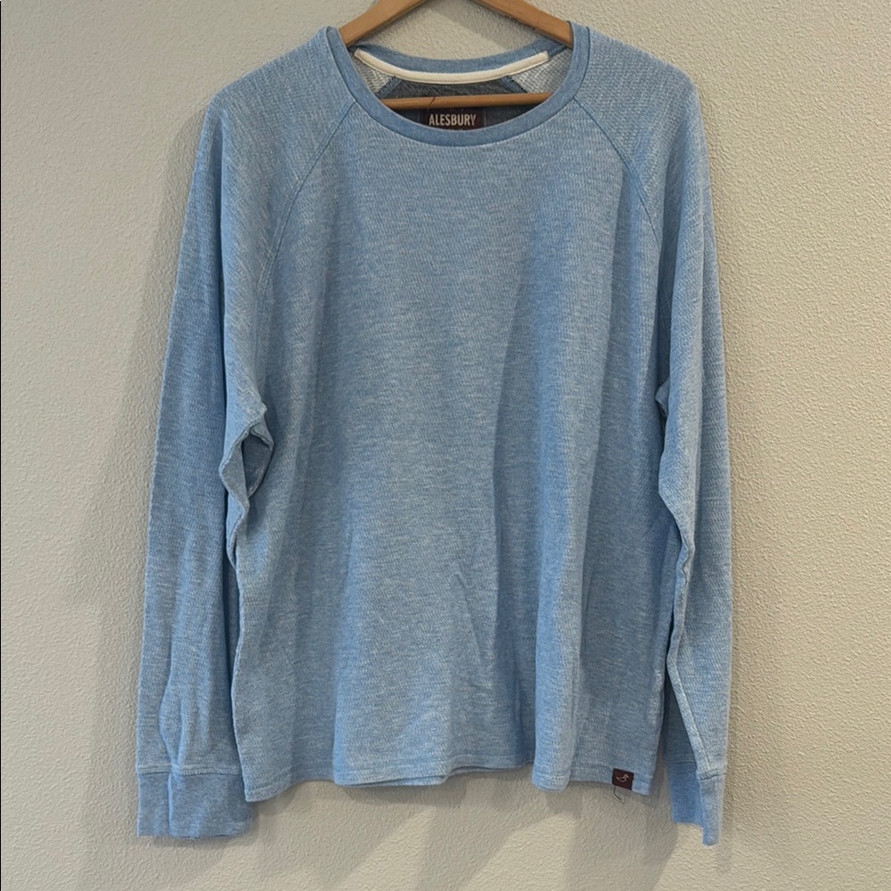 Alesbury Men's Light Blue Long Sleeve Tee